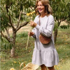 Jillian Harris x Smash Tess Essentials Mini Sweat Dress Women's Size Medium BNWT